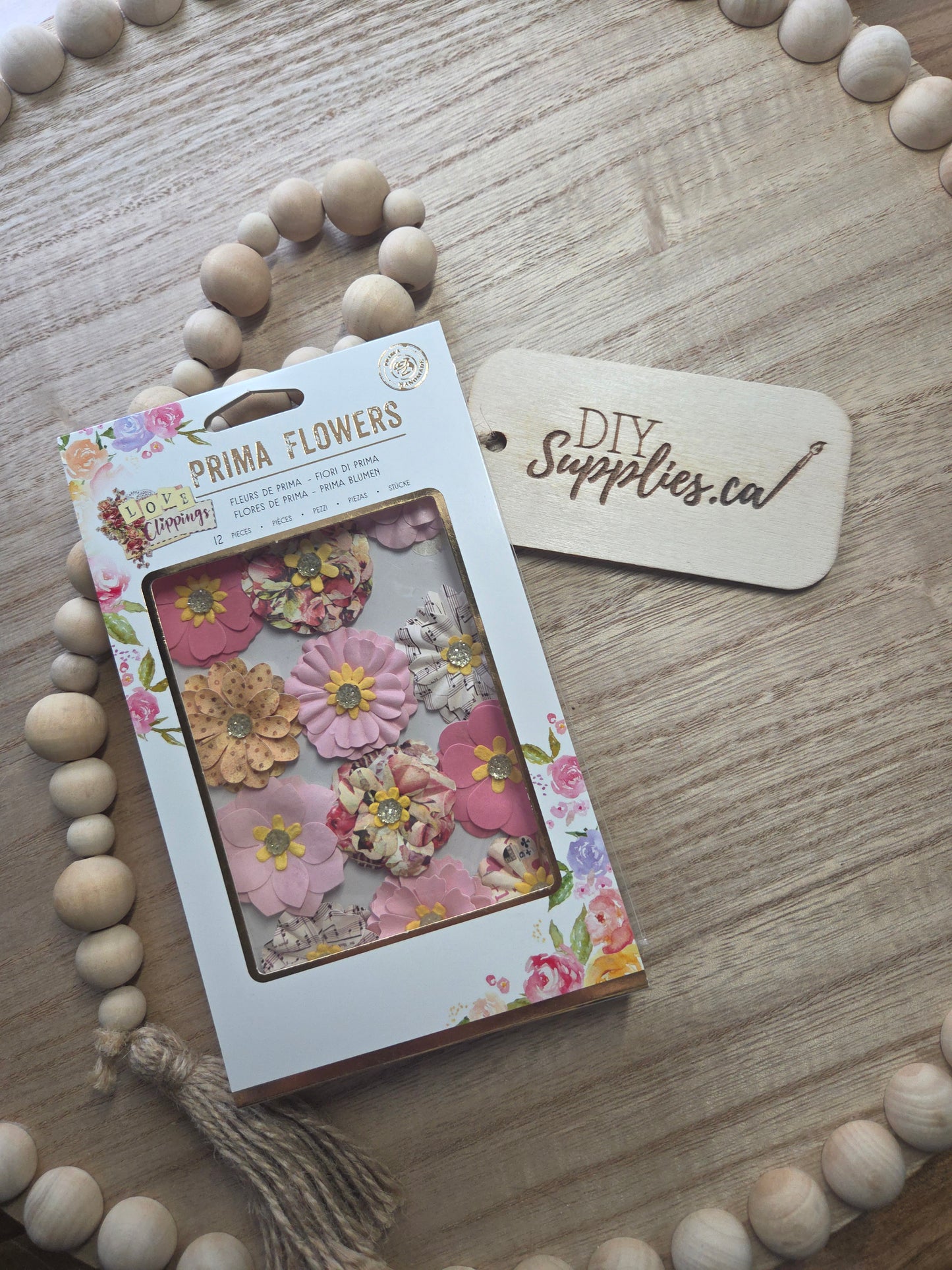 Prima Flowers - Love Clippings