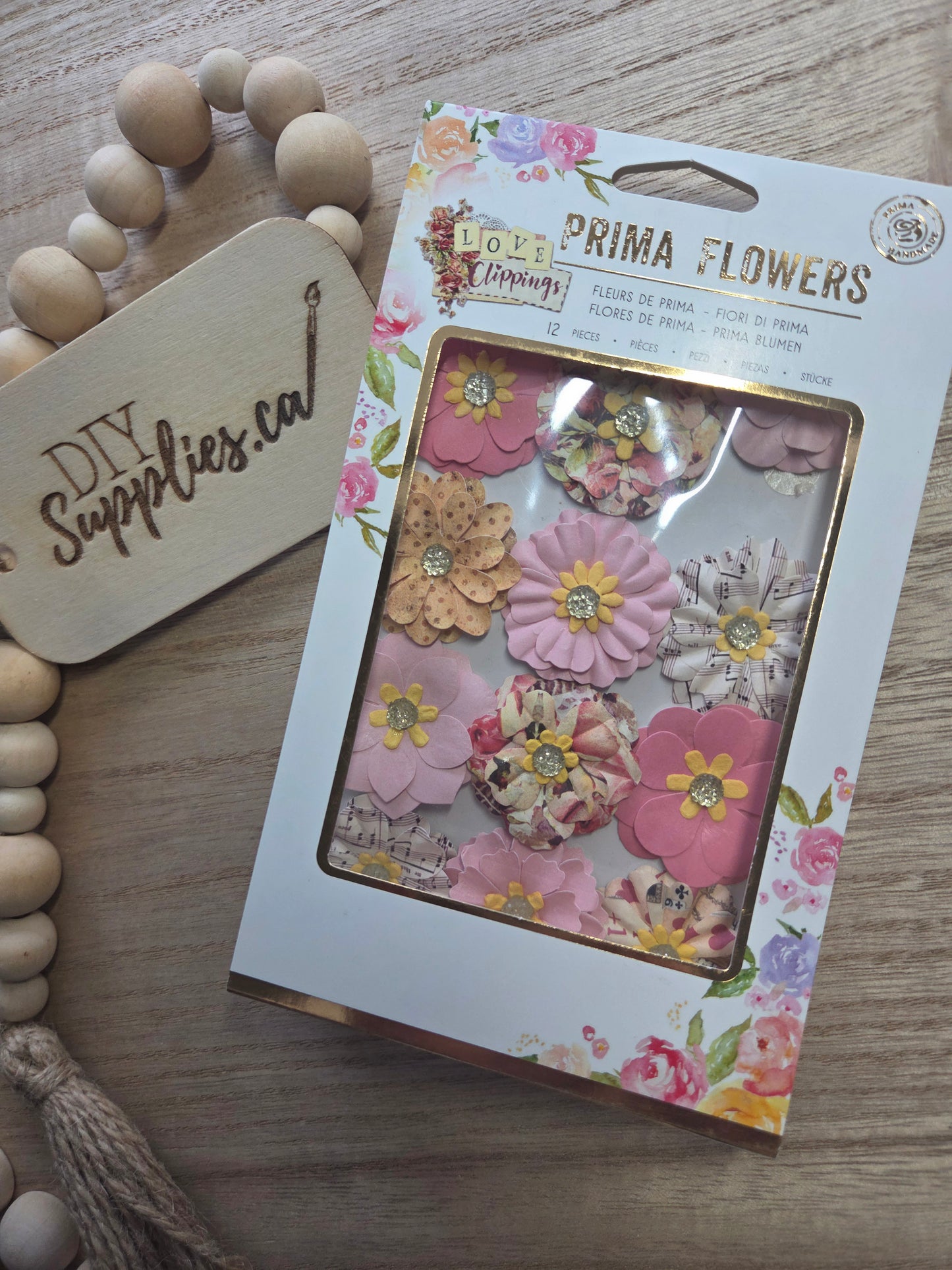 Prima Flowers - Love Clippings