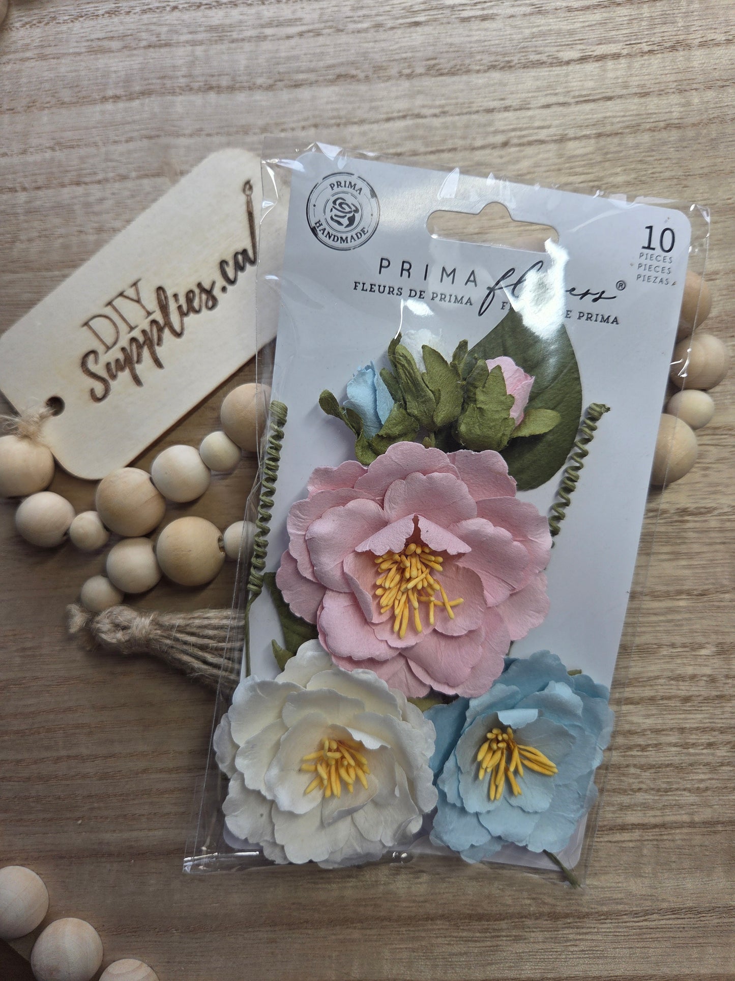 Prima Flowers - 10 Piece French Blue