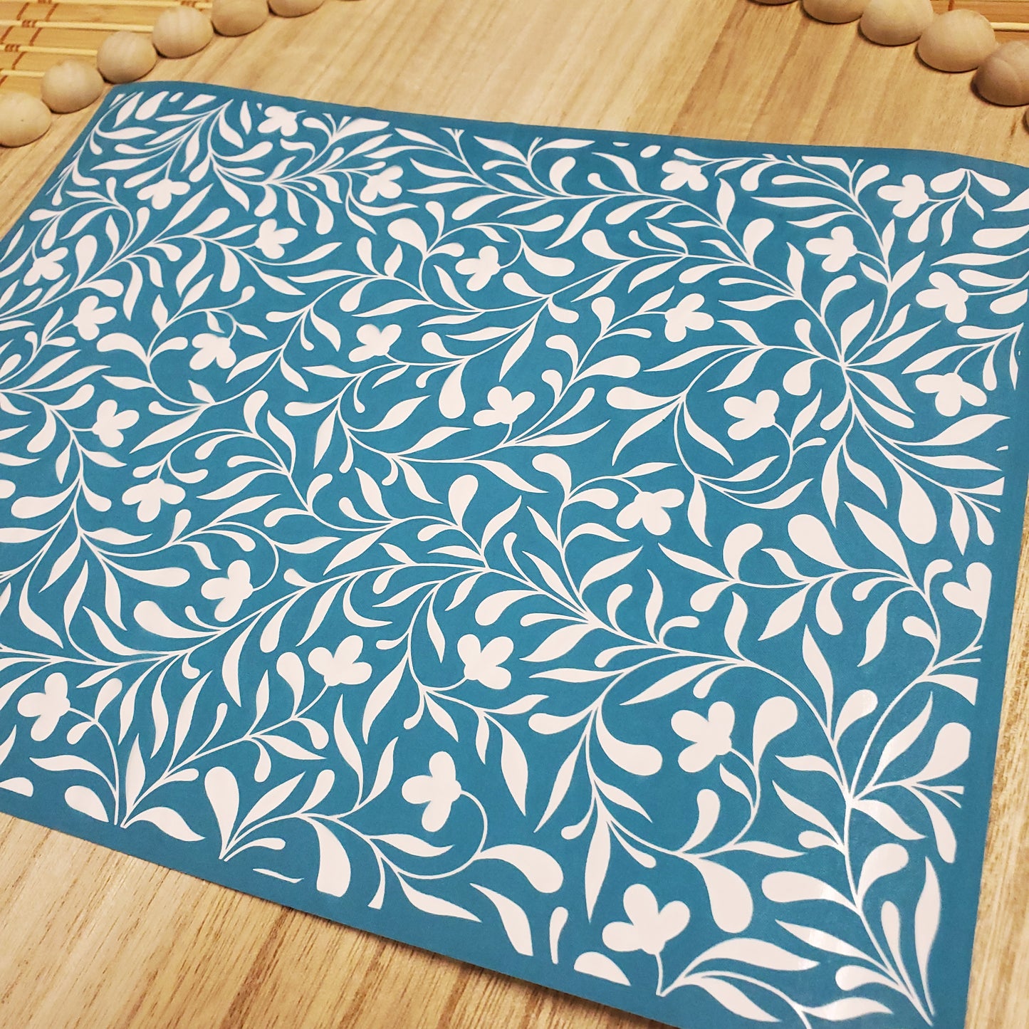 Adhesive Silk Screen Stencil - Lucky Clover Fields