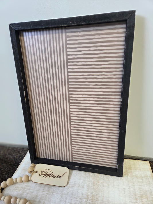 Striped Rustic Frame