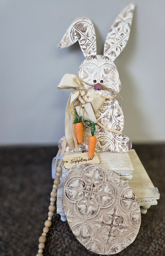 Bunny Sign with Egg