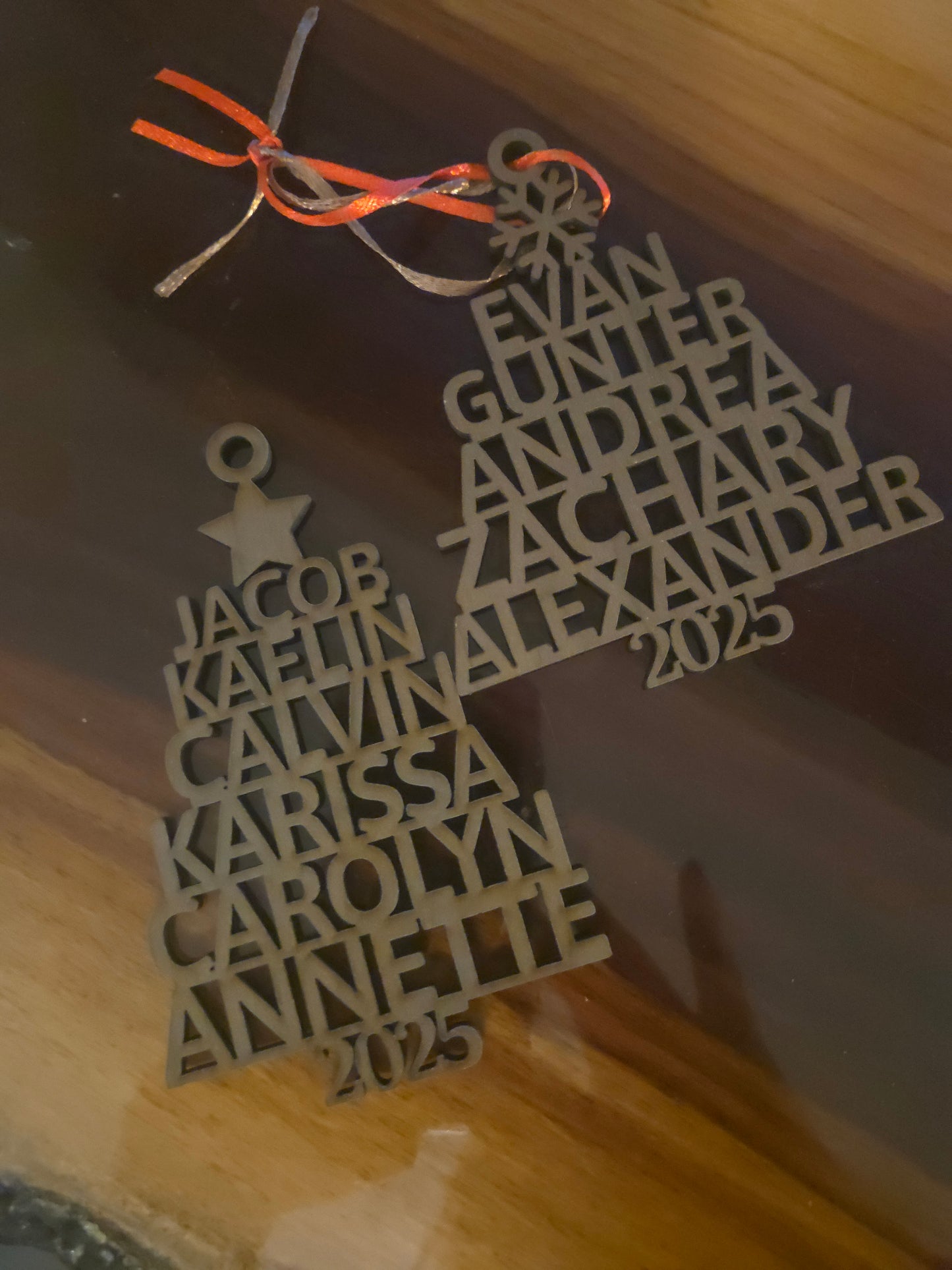 Personalized 2025 Tree Ornament