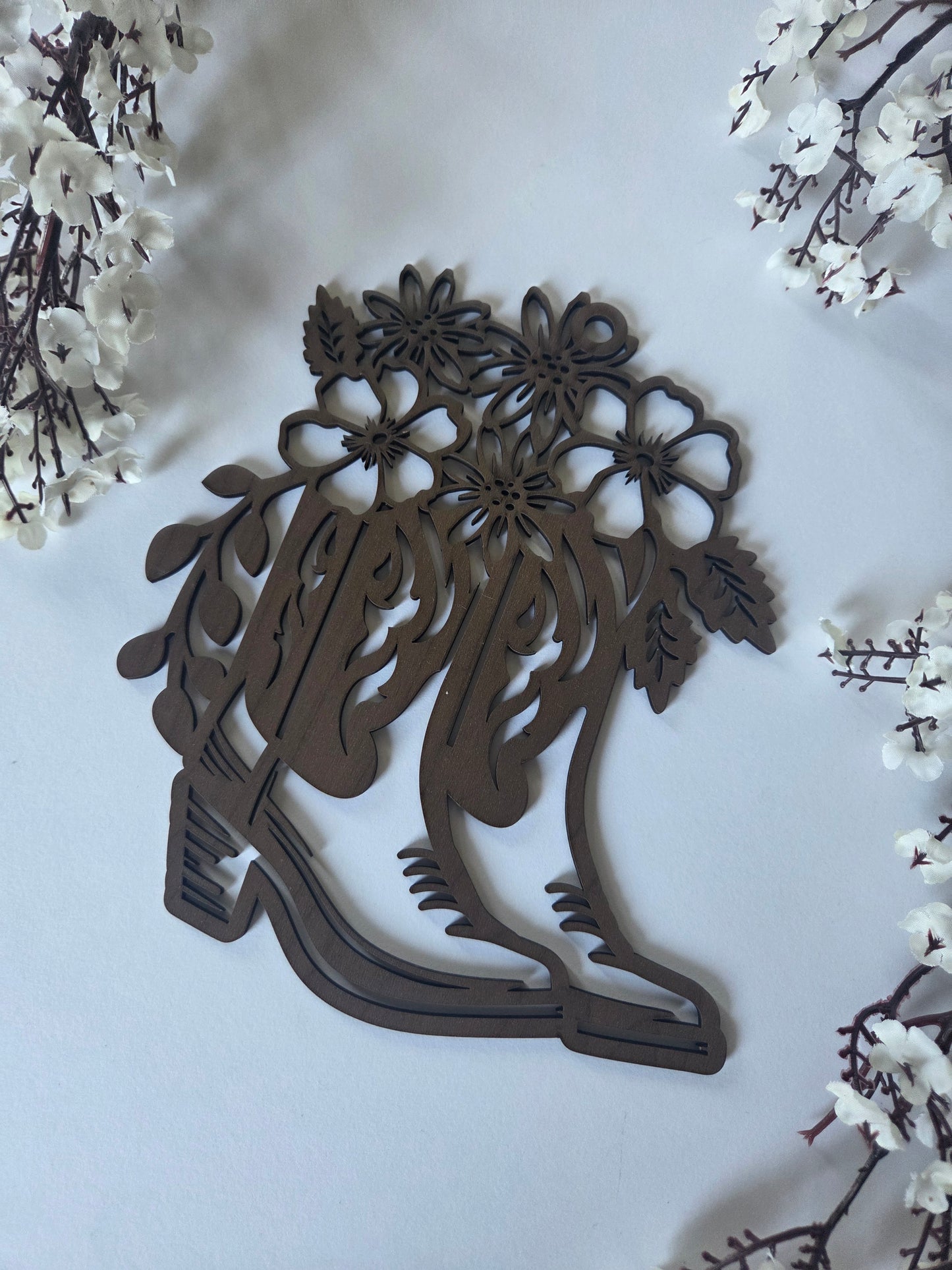 Floral Boots Frame