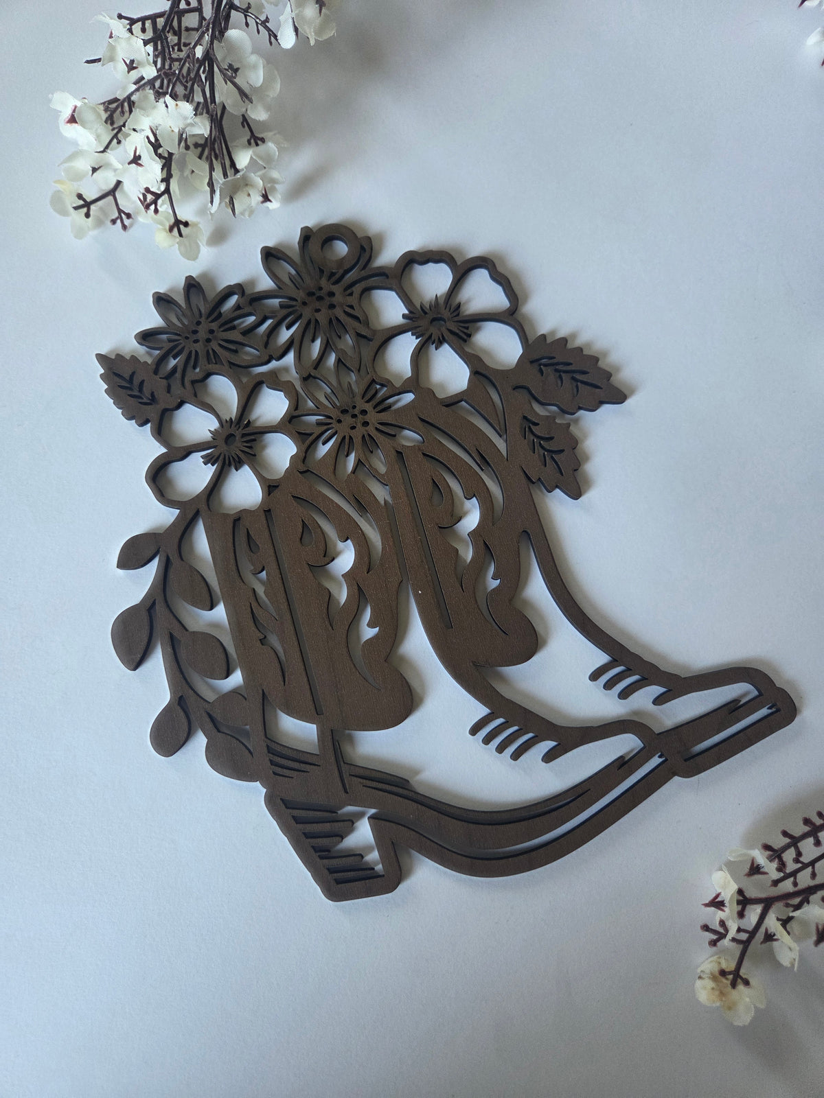 Floral Boots Frame