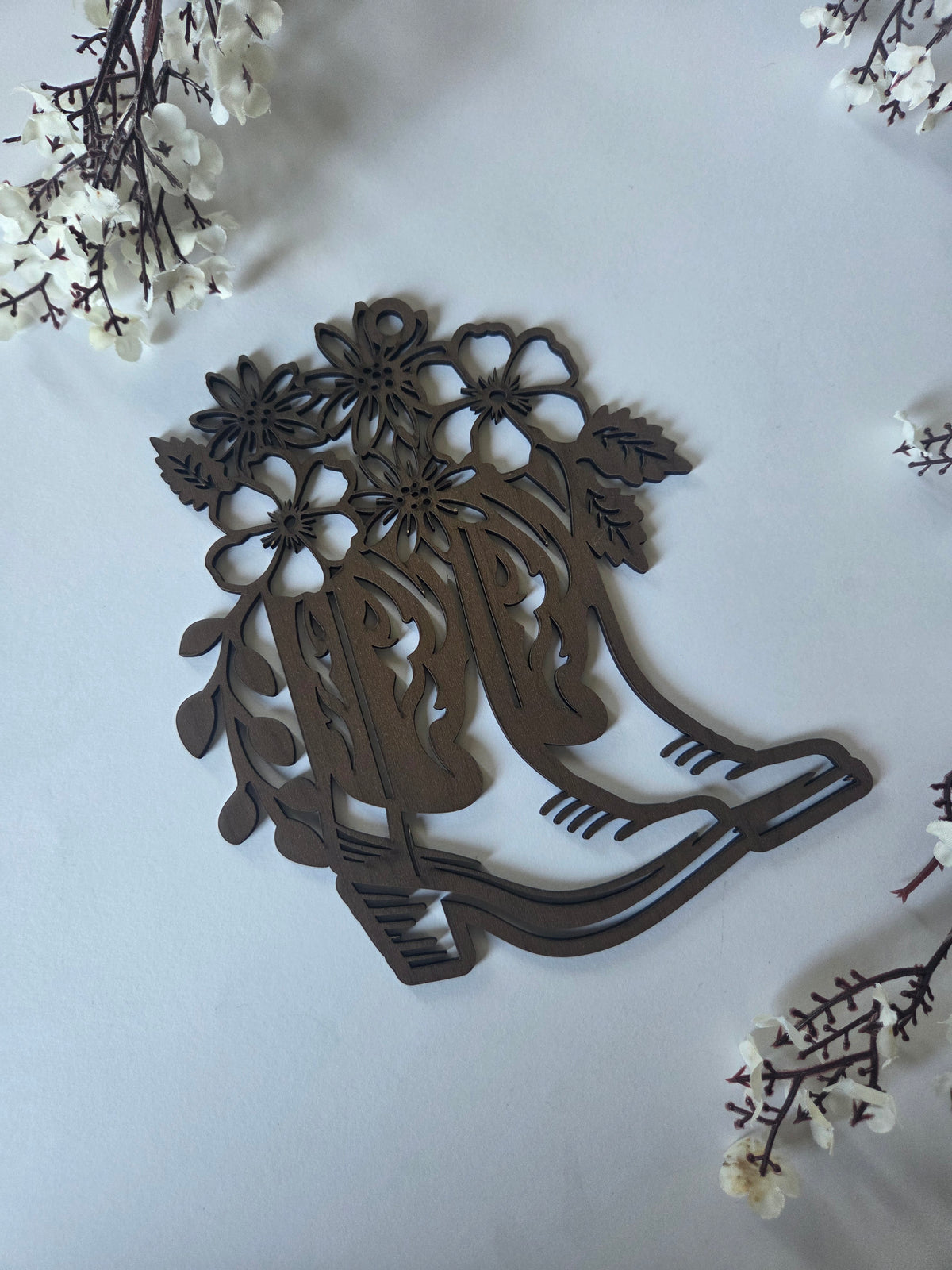 Floral Boots Frame
