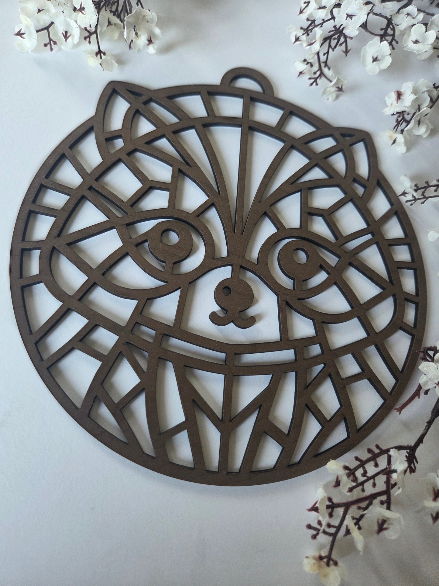 Rocky Racoon Suncatcher Frame