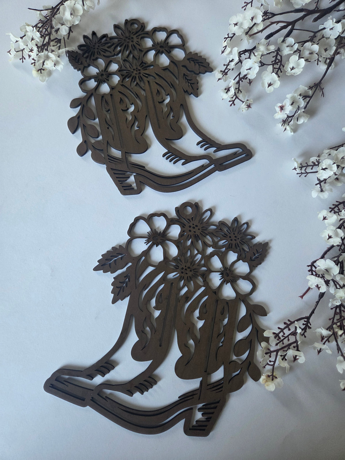 Floral Boots Frame