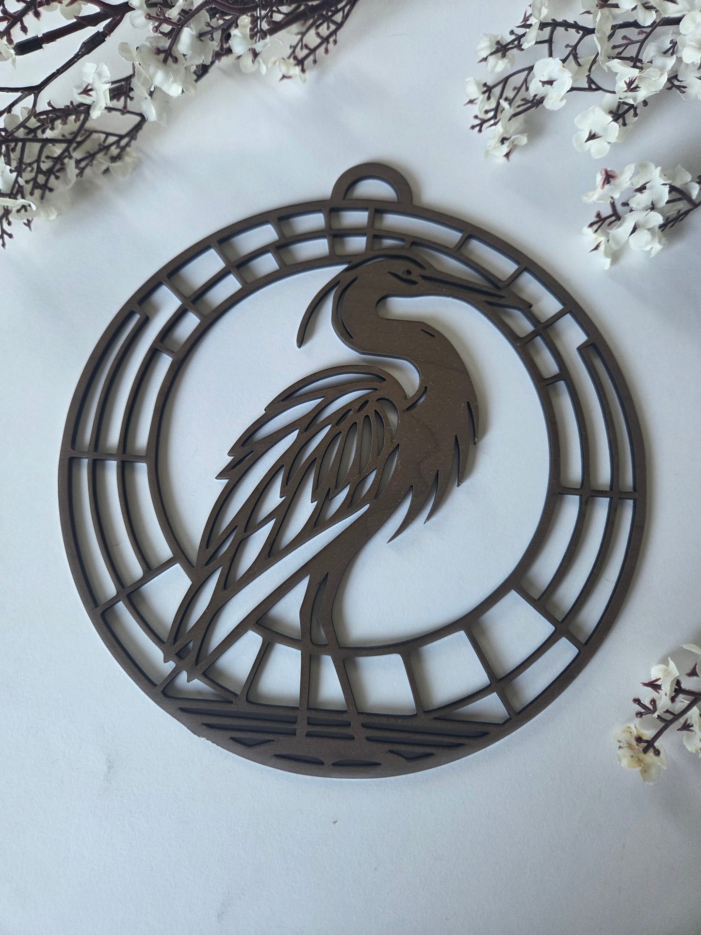 Great Blue Heron Suncatcher Frame