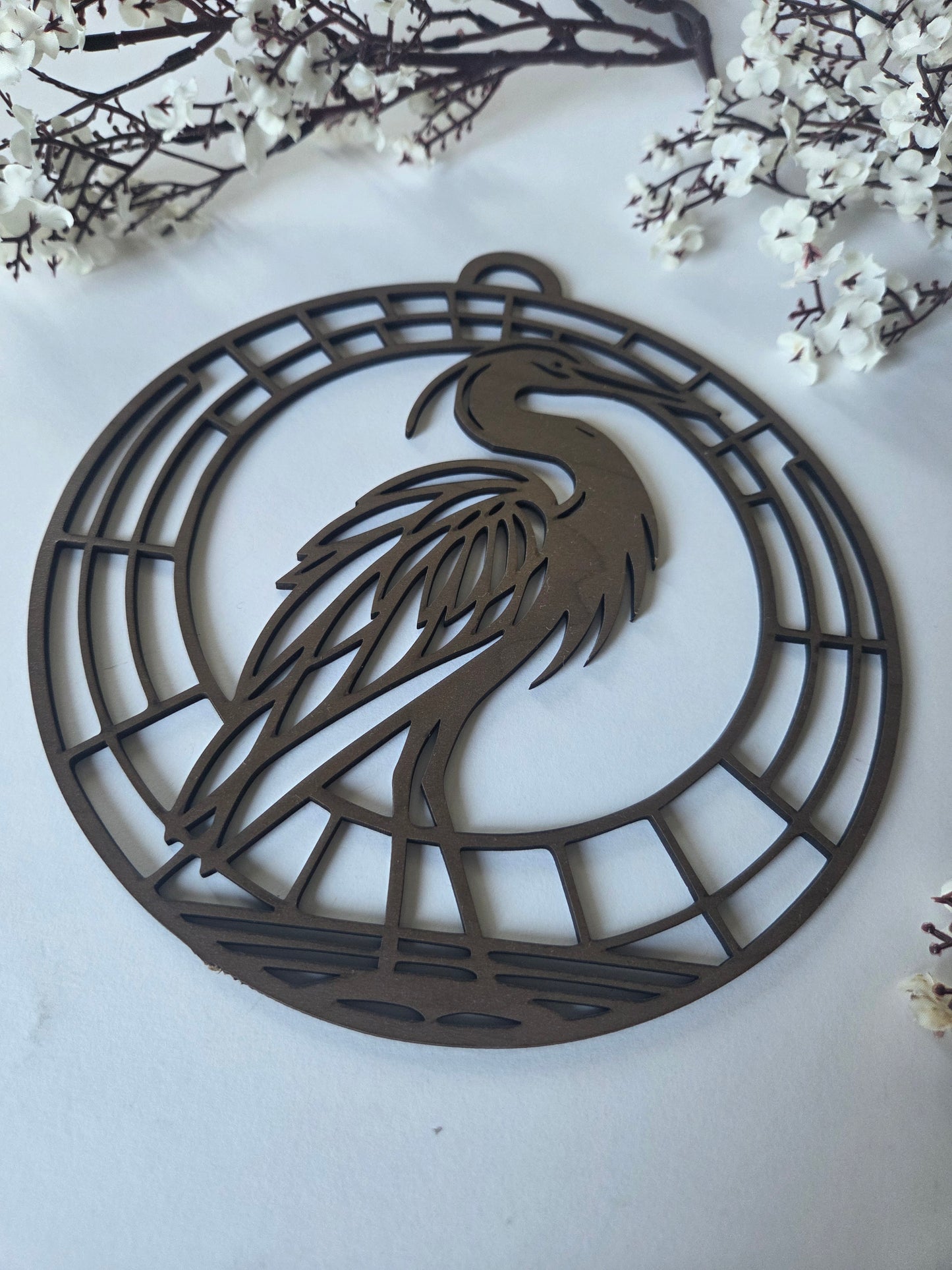 Great Blue Heron Suncatcher Frame