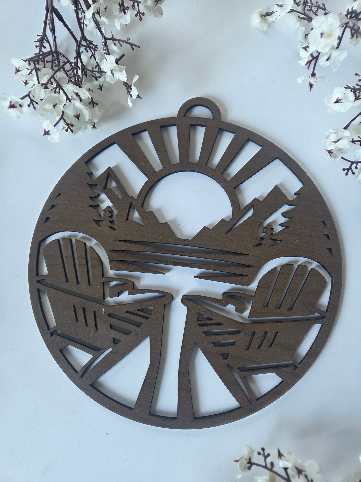 Canadian Sunset Suncatcher Frame