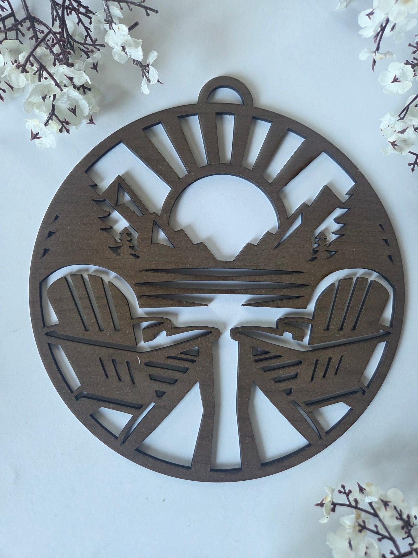 Canadian Sunset Suncatcher Frame