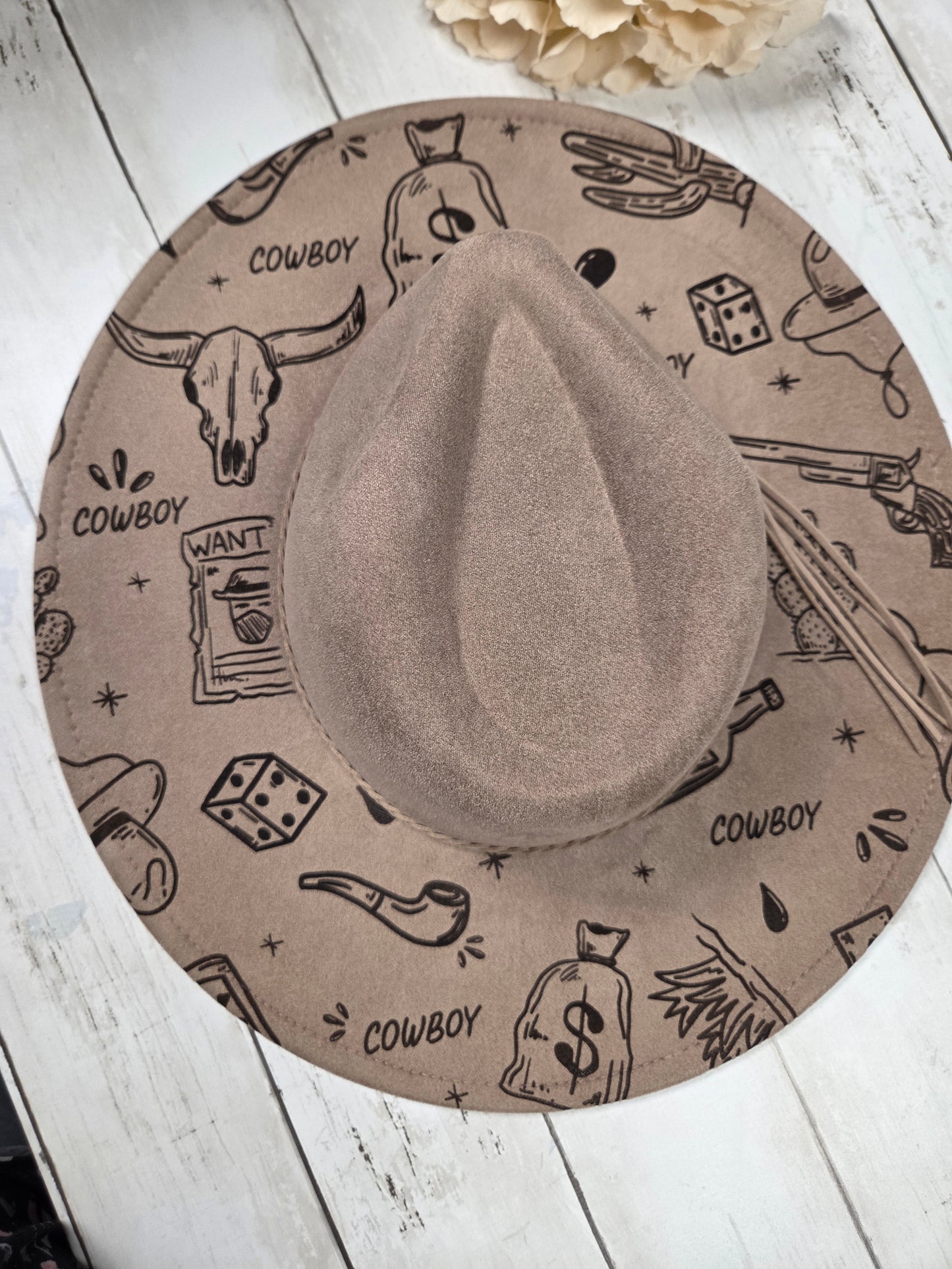 Money Bags Hat - Burnt & Brushed Collection