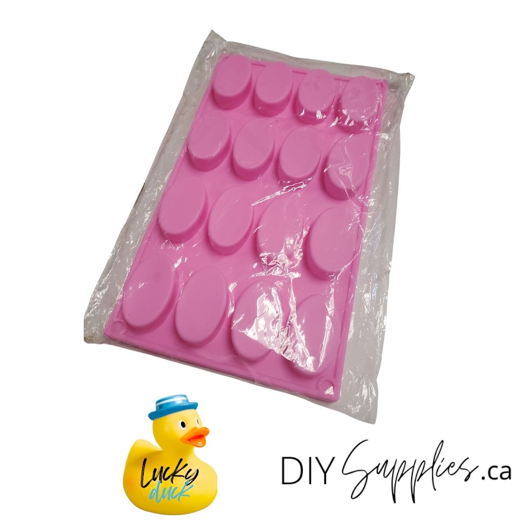 Oval Silicone Soap Mould