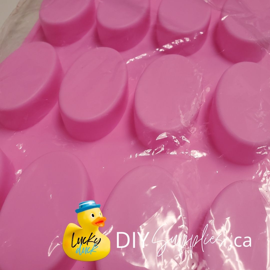 Oval Silicone Soap Mould