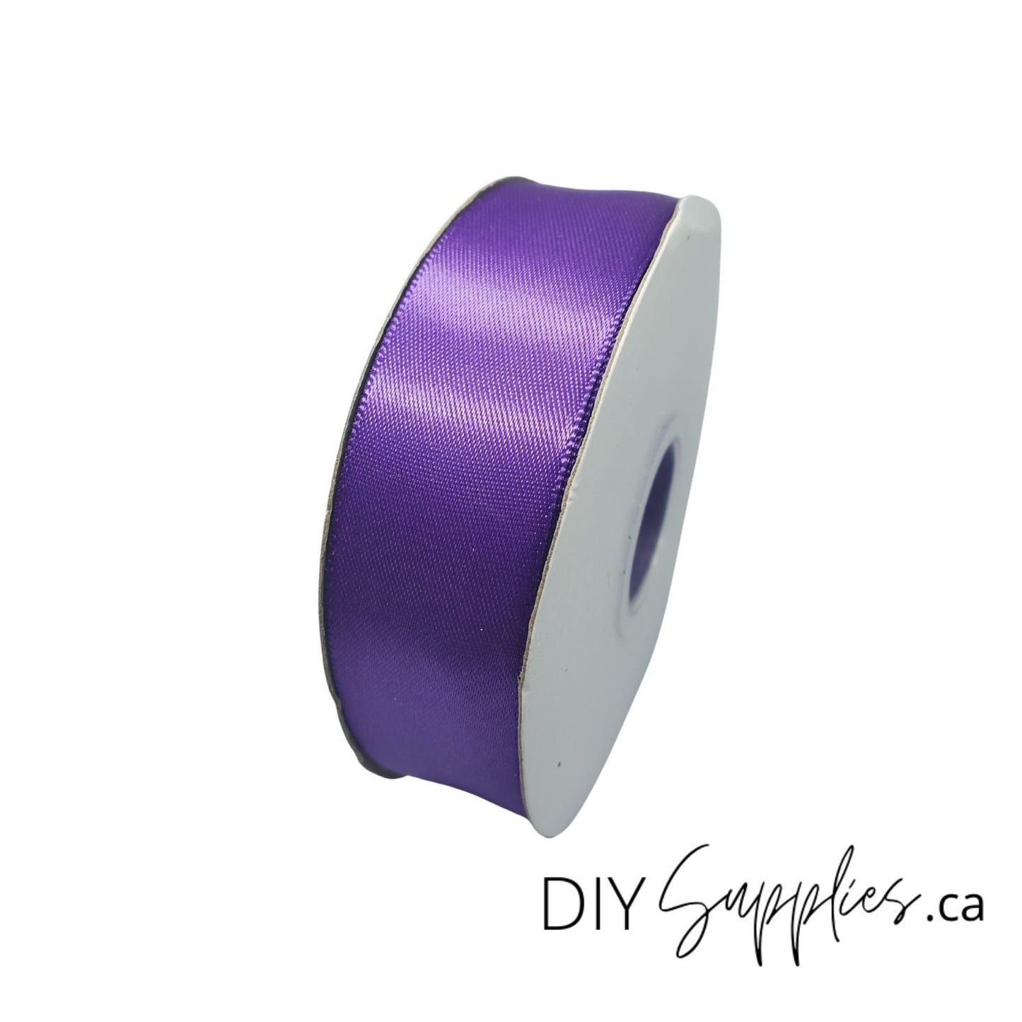 Double Faced Satin Ribbon Purple