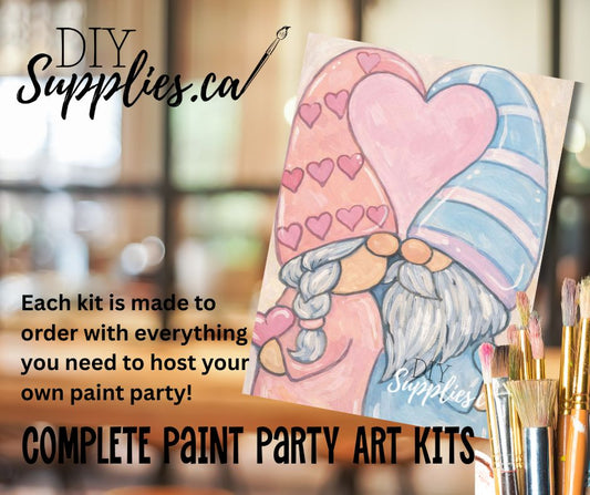 "Arty Party" Canvas Painting Kit - Gnome One like You