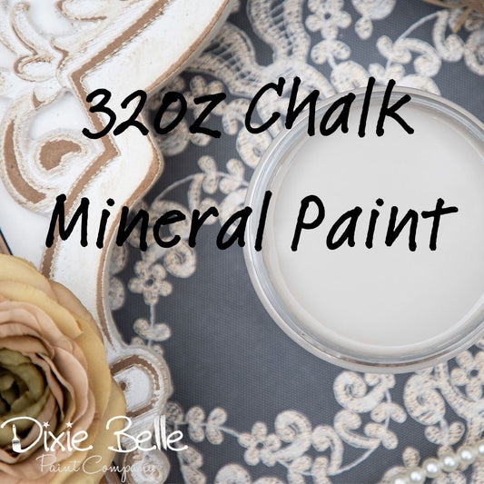 32oz Dixie Belle Chalk Mineral Paint in 68 colors