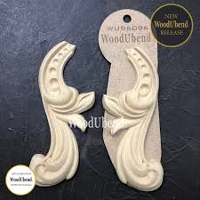 Set of Decorative Scrolls WUB6096 14.5x6cm