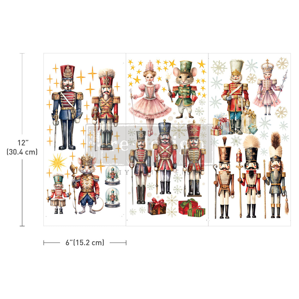 Re-design Decor Transfers - Nutcracker Christmas