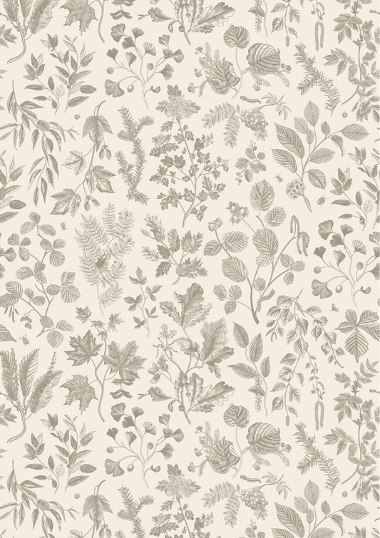 Belles and Whistles A2 Rice Decoupage Paper - Dainty Botanical