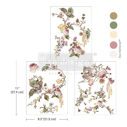 Redesign Decor Middy Transfer - Rosette Royale