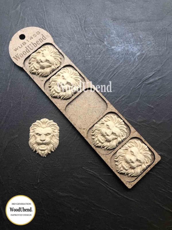 Pack of Five Lions WUB1458 4.7×3.5cm SKU