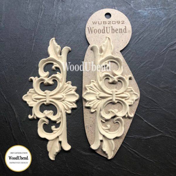 Pack of Two Pediments WUB2092 7x15cm SKU