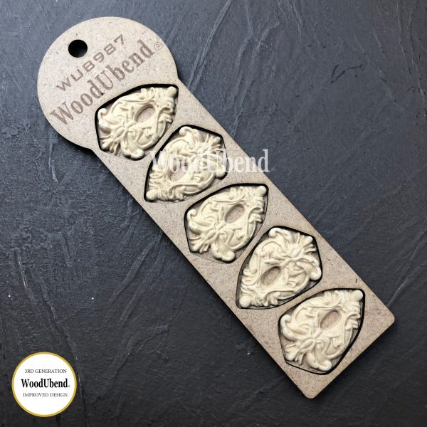 Pack of Five Keyholes WUB0987 4x3cm SKU