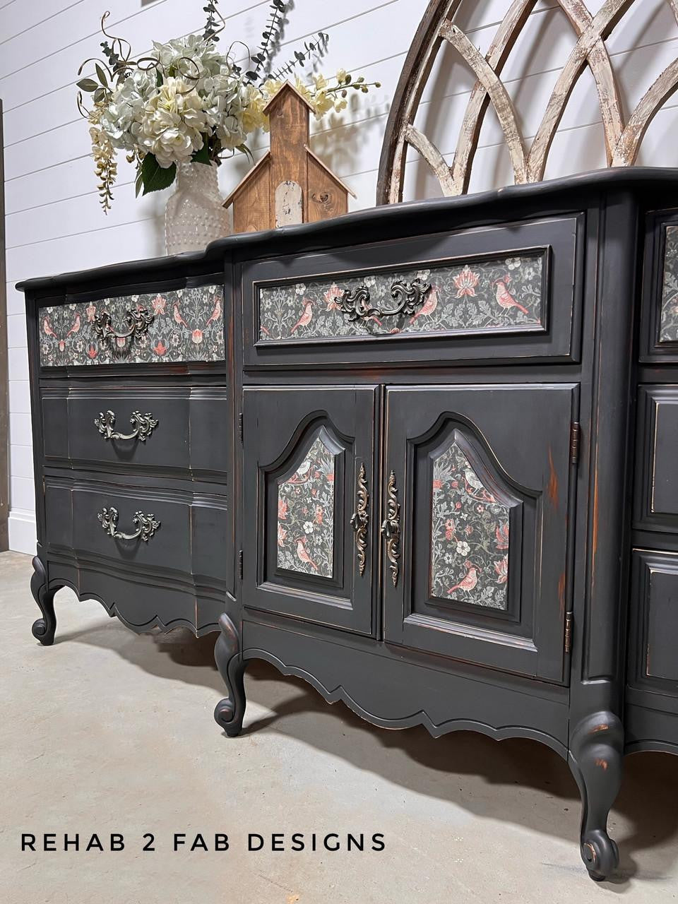 Belles and Whistles A1 Rice Decoupage Paper - Art Deco