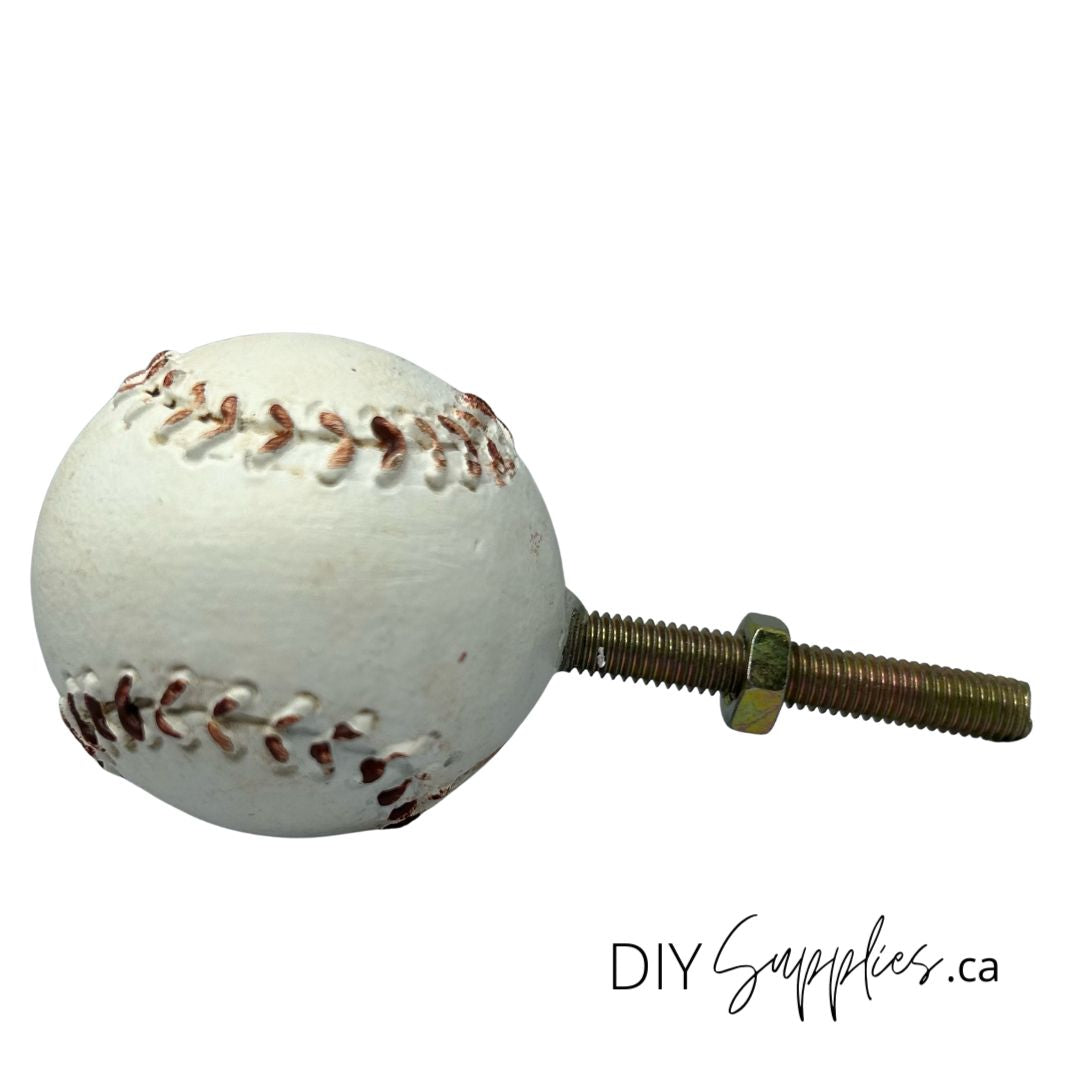 Furniture Knob - Baseball