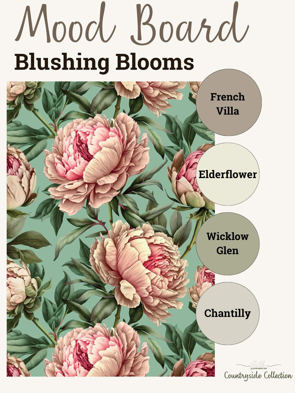 Belles and Whistles A2 Rice Decoupage Paper - Blushing Blooms