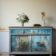 Prima Redesign Decoupage Decor Tissue Paper - Bike Break 3 sheets