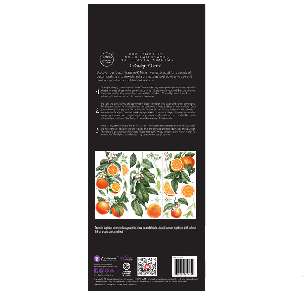 Re-Design Decor Transfers - Citrus Slice