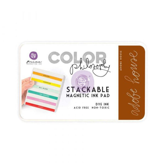 Color Philosophy Stackable magnetic ink pad- Adobe House