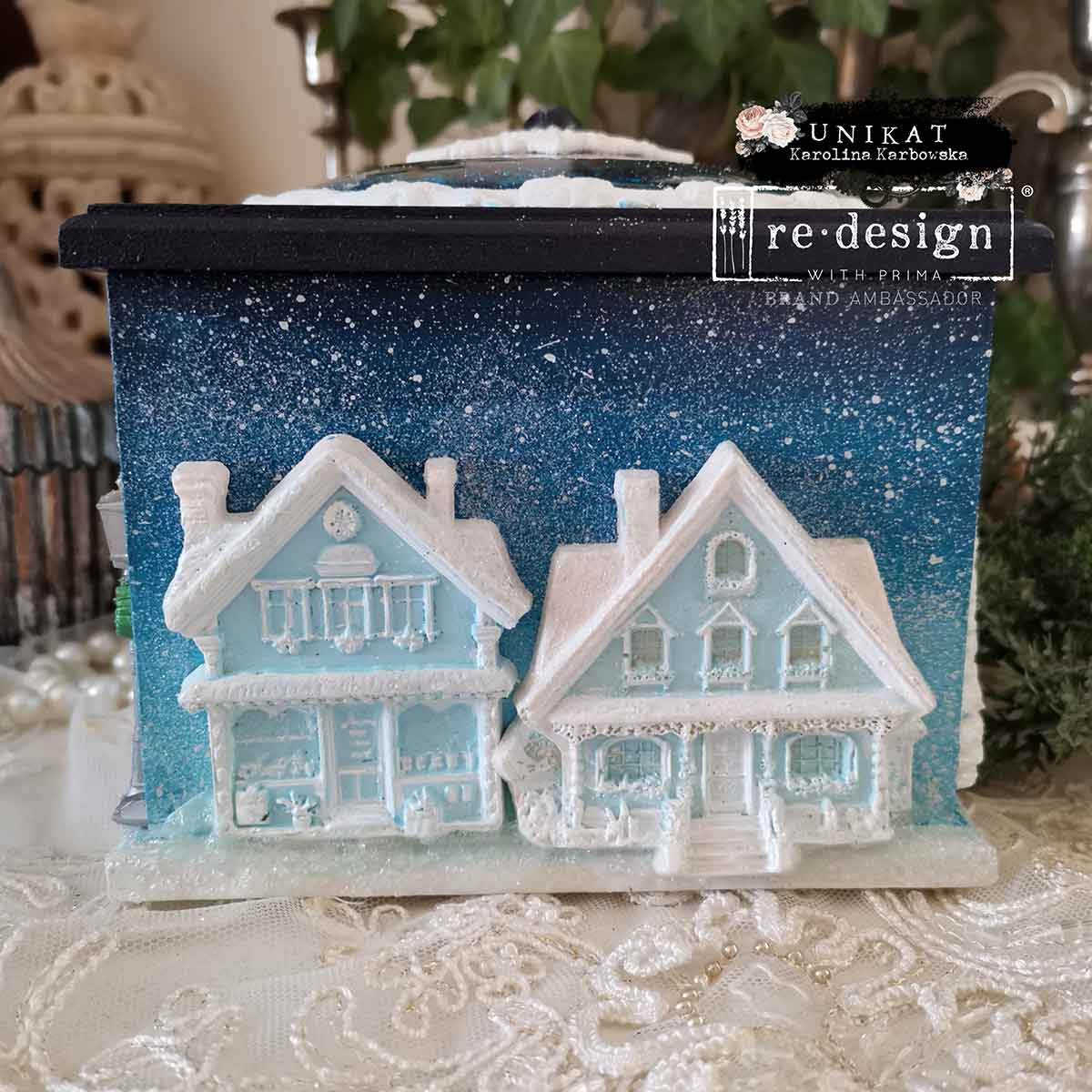 Re Design Decor Mould -  Christmas Village