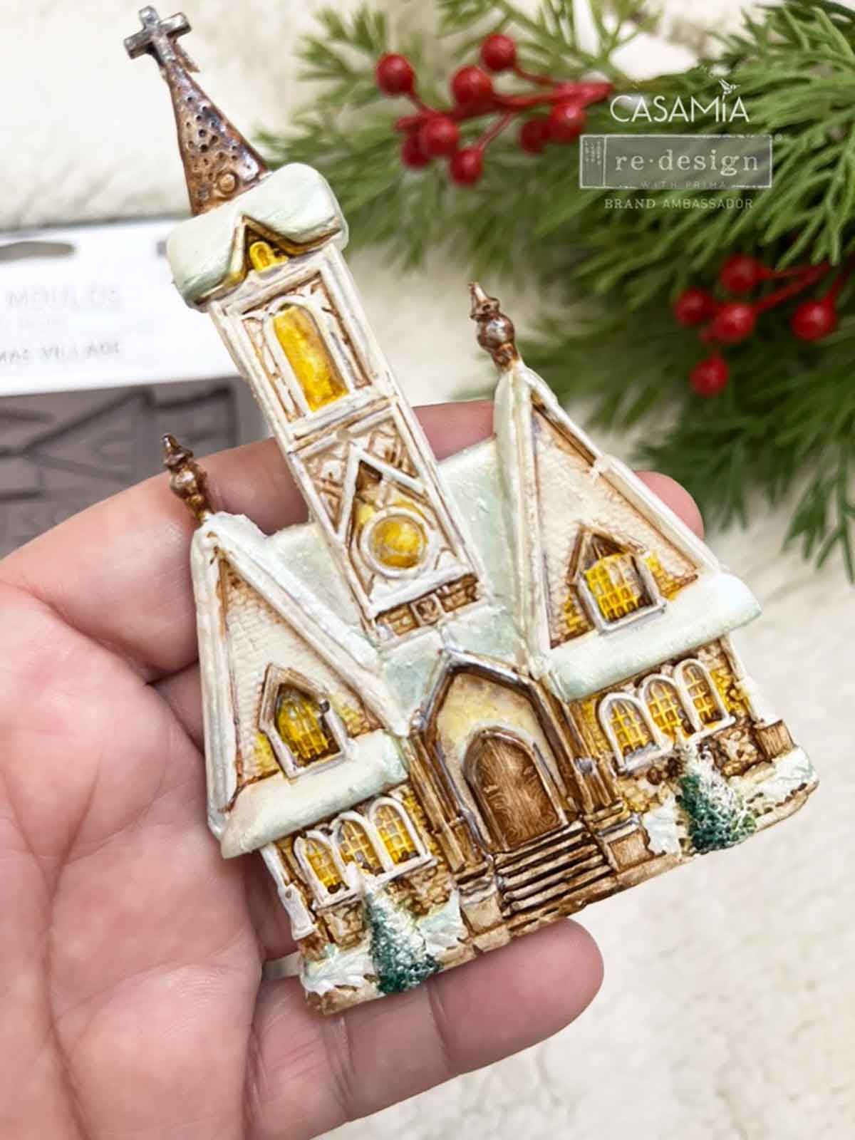 Re Design Decor Mould -  Christmas Village