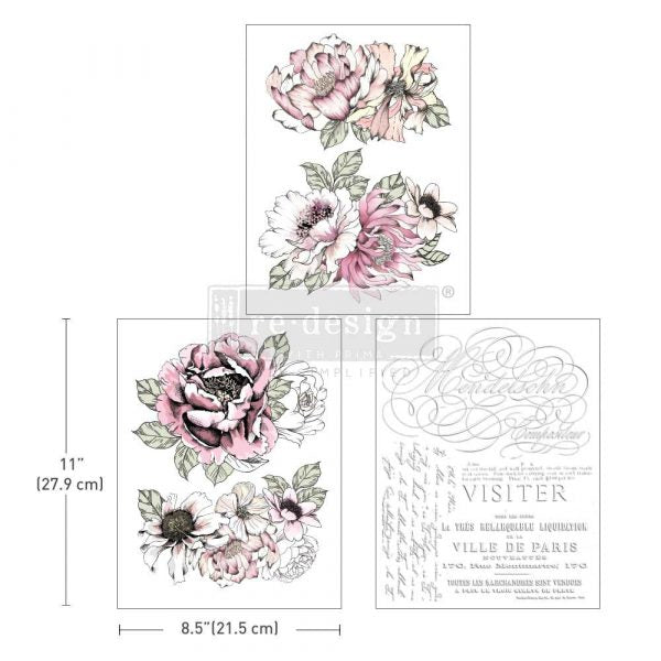 Redesign Decor Middy Transfer -Desert Rose