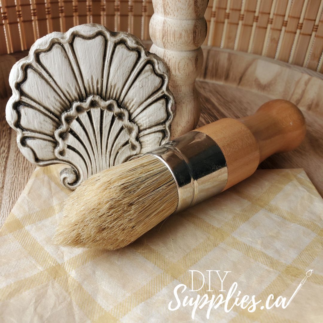 DIY Supplies 1.5 Inch Natural Detail Brush