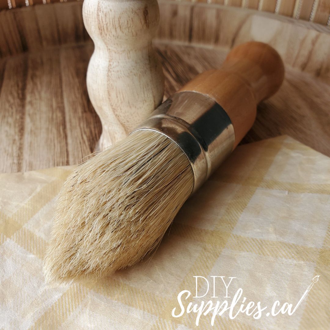 DIY Supplies 1.5 Inch Natural Detail Brush