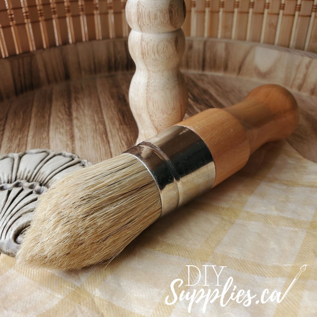 DIY Supplies 1.5 Inch Natural Detail Brush