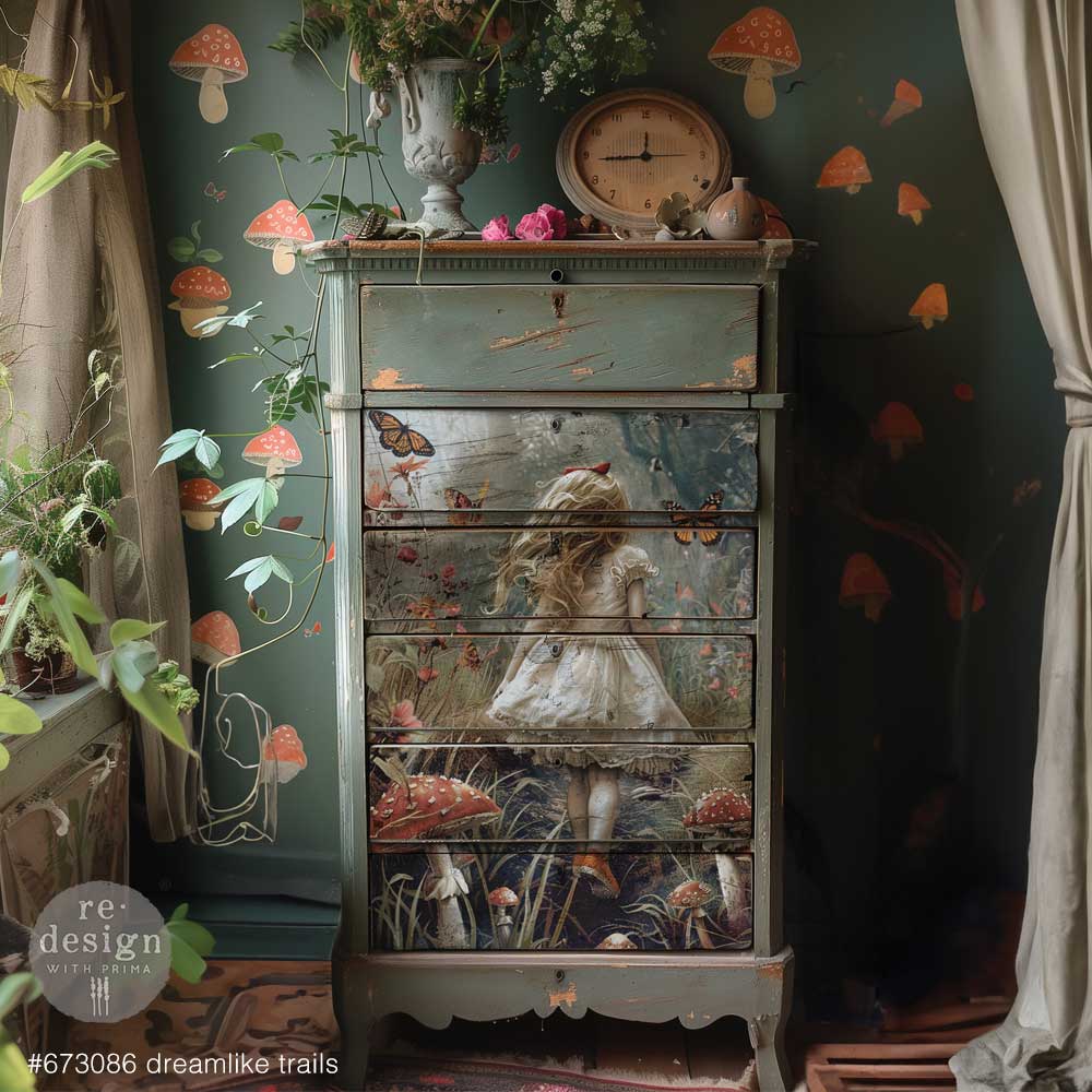 ReDesign A1 Decoupage Decor Fiber - Dreamlike Trails