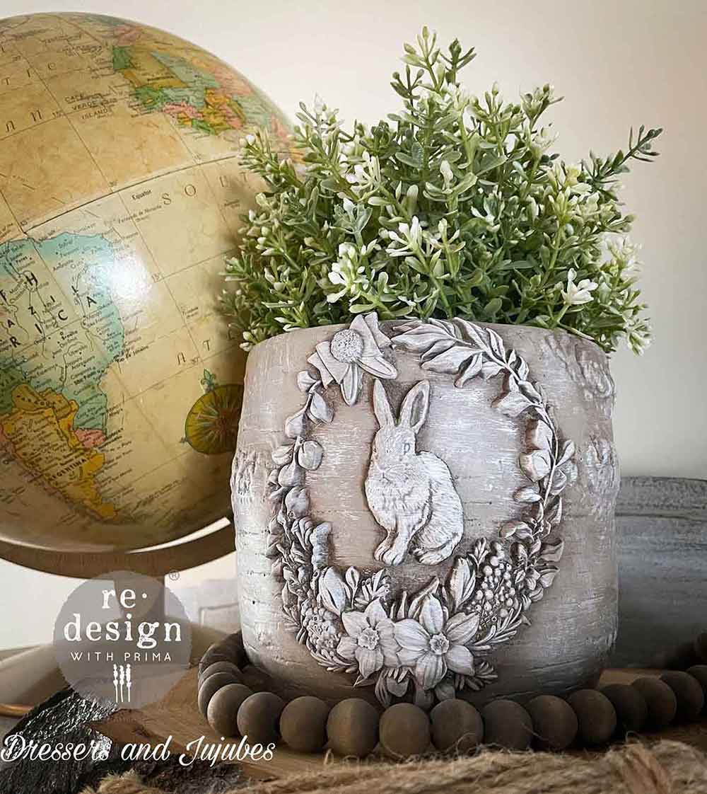 Re Design Decor Mould Easter Wreath