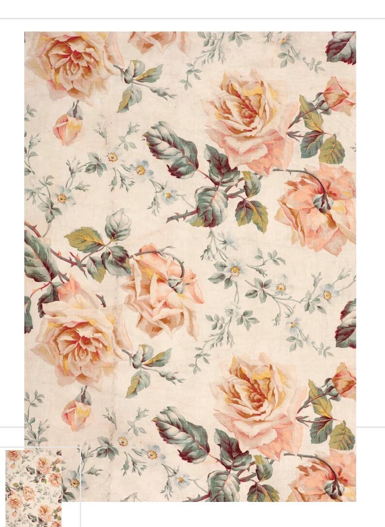 Belles and Whistles Premium Decoupage Rice Paper - Flowers for a Cause