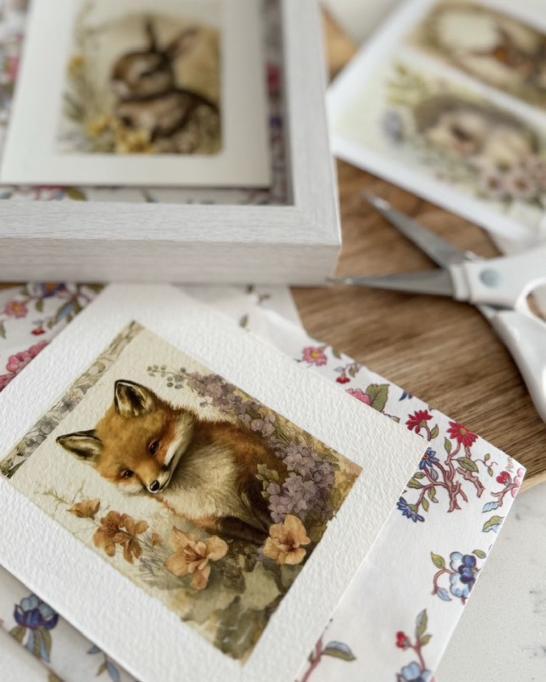 DIY Rub-off Transfer - Enchanted Fields 6" x 12" Transfer Set