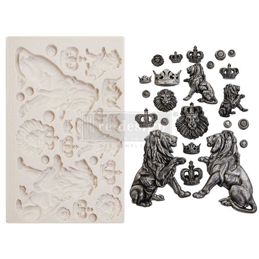 Finnabair Decor Mould - Regal Lions