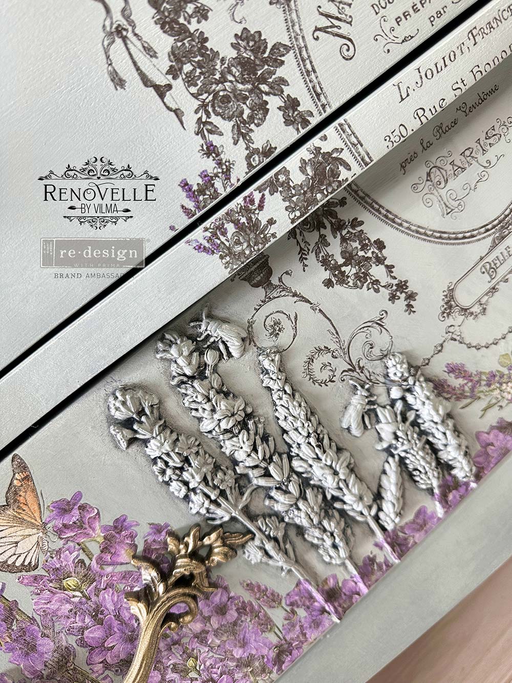 Re Design Decor Mould - Lavender Harvest