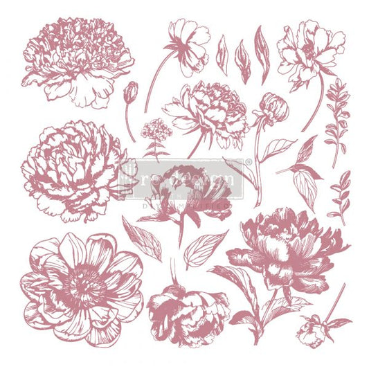 Redesign Clearly-Aligned DÉCOR STAMPS – Linear Floral