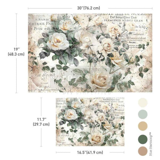 ReDesign A3 Decoupage Decor Fiber - My Garden Whimsy