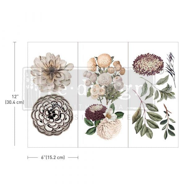 Re-Design Decor Transfers - Natural Flora